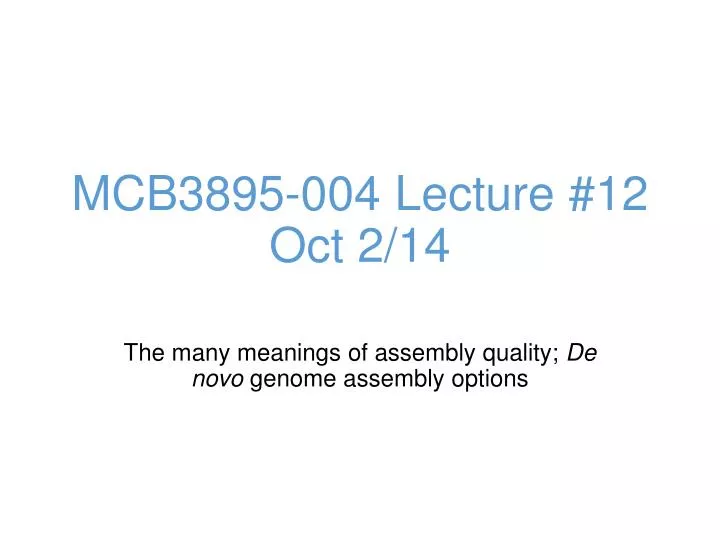 mcb3895 004 lecture 12 oct 2 14