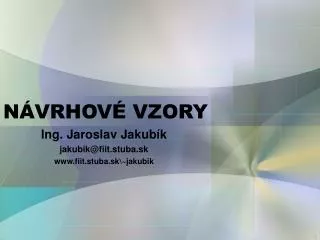 n vrhov vzory