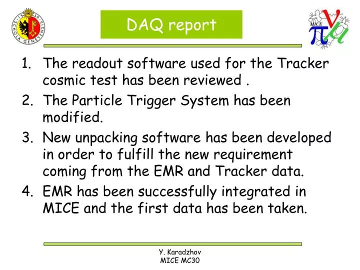 daq report