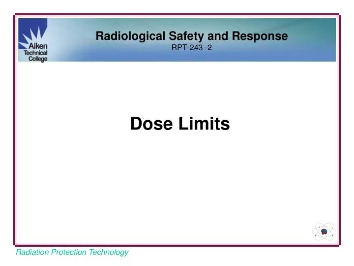 dose limits