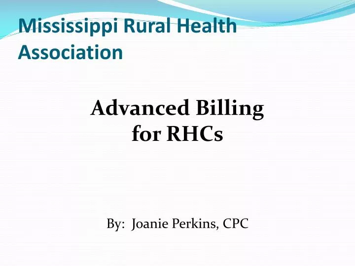 mississippi rural health association