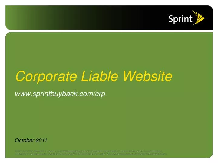 corporate liable website