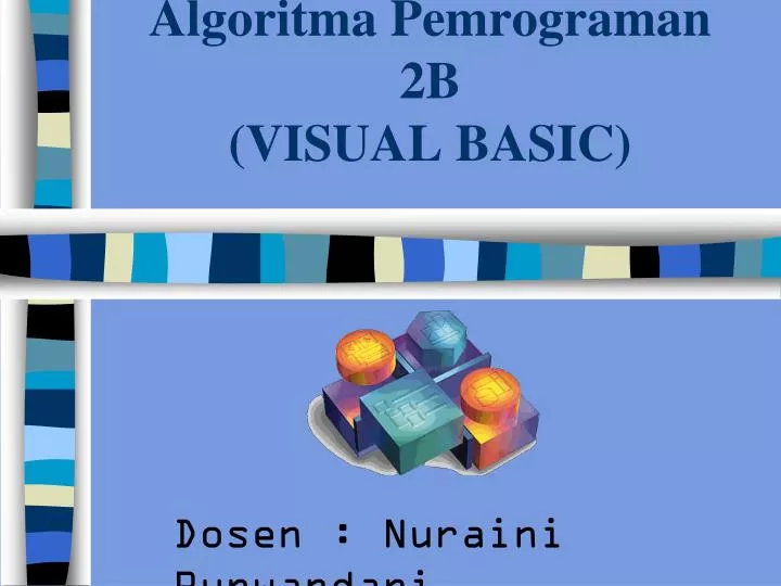 algoritma pemrograman 2b visual basic