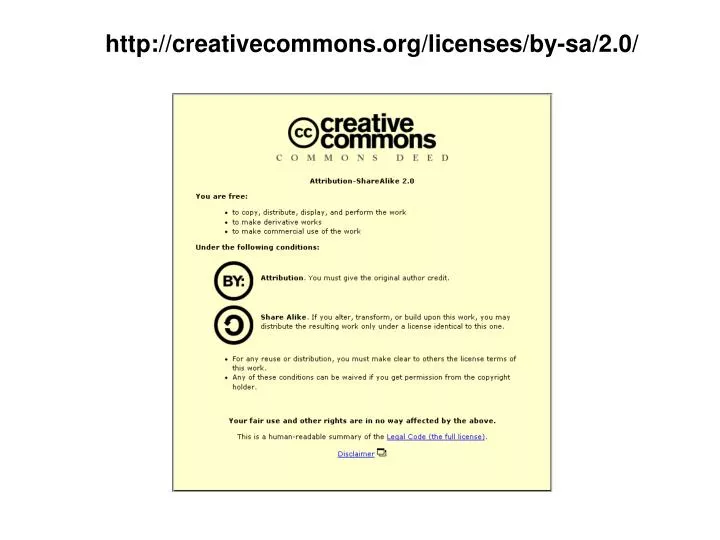 http creativecommons org licenses by sa 2 0