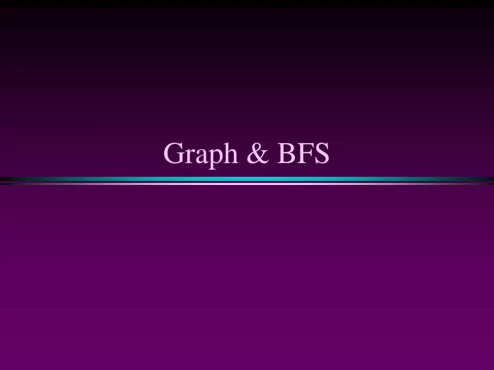 graph bfs