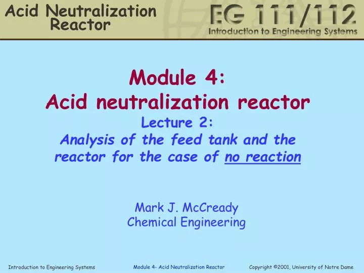acid neutralization reactor