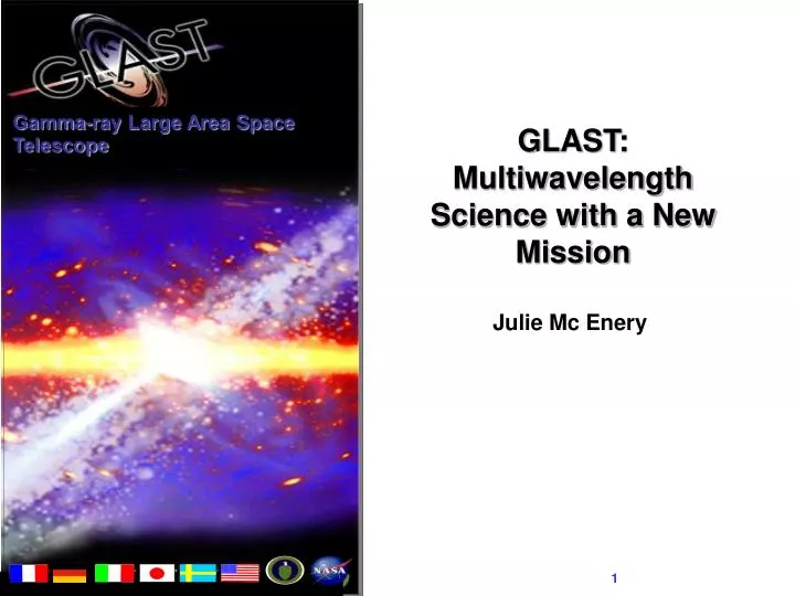 glast multiwavelength science with a new mission