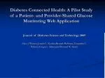 Journal of Diabetes Science and Technology 2009 - slide 1