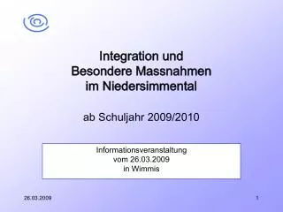informationsveranstaltung vom 26 03 2009 in wimmis