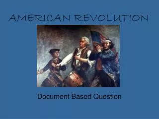 AMERICAN REVOLUTION