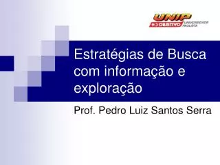 estrat gias de busca com informa o e explora o