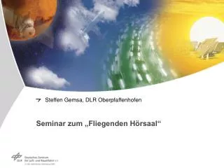 steffen gemsa dlr oberpfaffenhofen