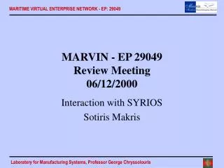 marvin ep 29049 review meeting 06 12 2000