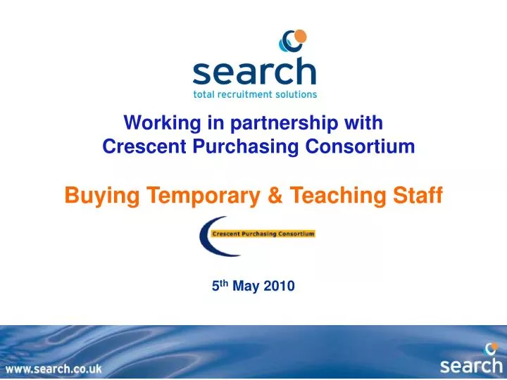 working in partnership with crescent purchasing consortium buying temporary teaching staff
