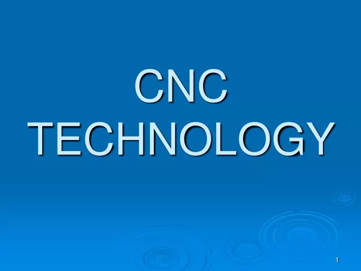 cnc technology