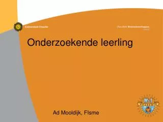 onderzoekende leerling