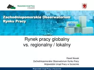 rynek pracy globalny vs regionalny lokalny