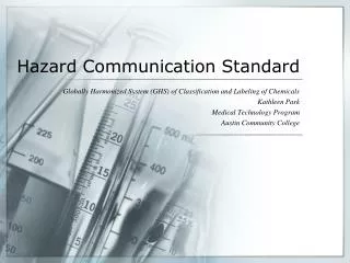 hazard communication standard