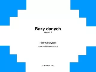 bazy danych wyk ad 1