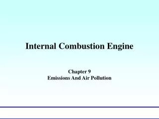 internal combustion engine
