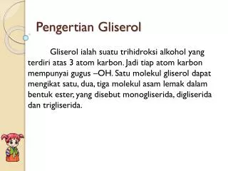 pengertian gliserol