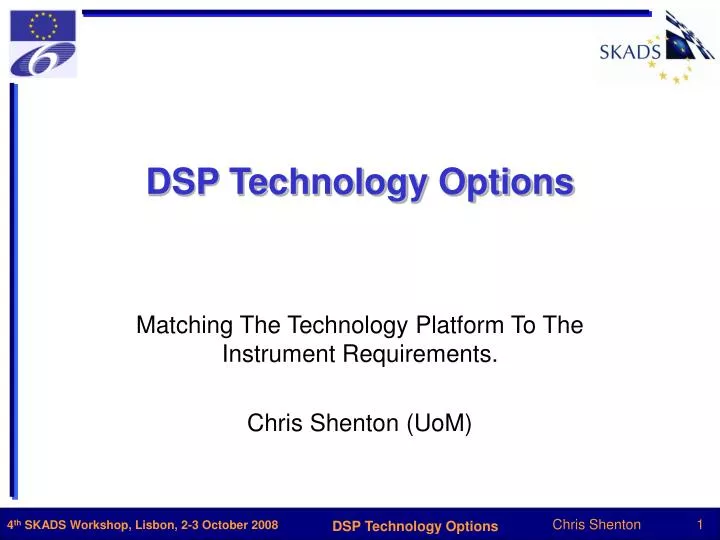 dsp technology options
