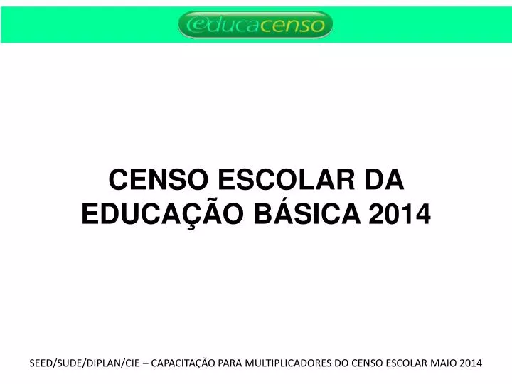 censo escolar da educa o b sica 2014