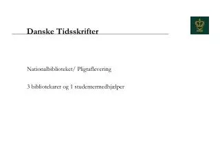 danske tidsskrifter