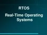RTOS Real-Time Operating Systems - slide 1