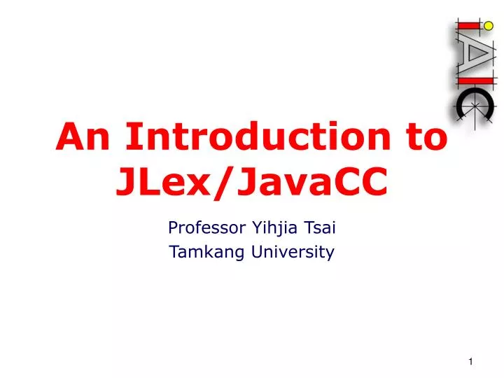 an introduction to jlex javacc