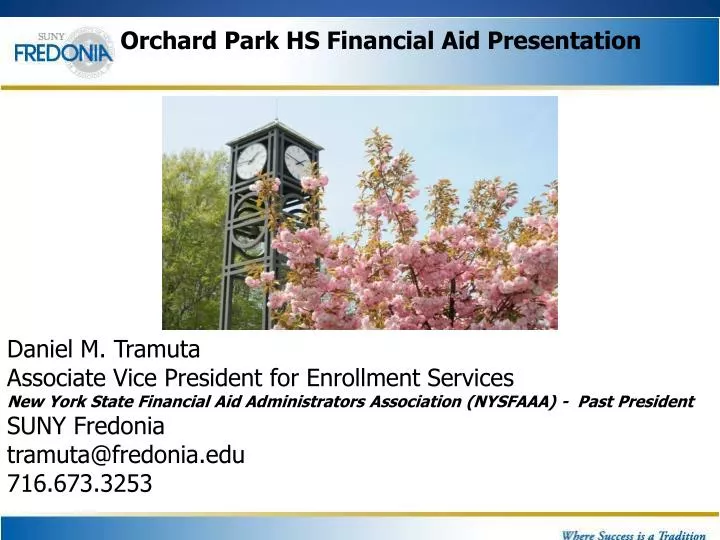 orchard park hs financial aid presentation
