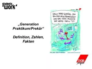 generation praktikum prek r definition zahlen fakten