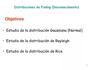 distribuciones de fading desvanecimiento