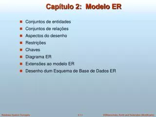 cap tulo 2 modelo er