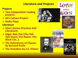 Literature and Projects
