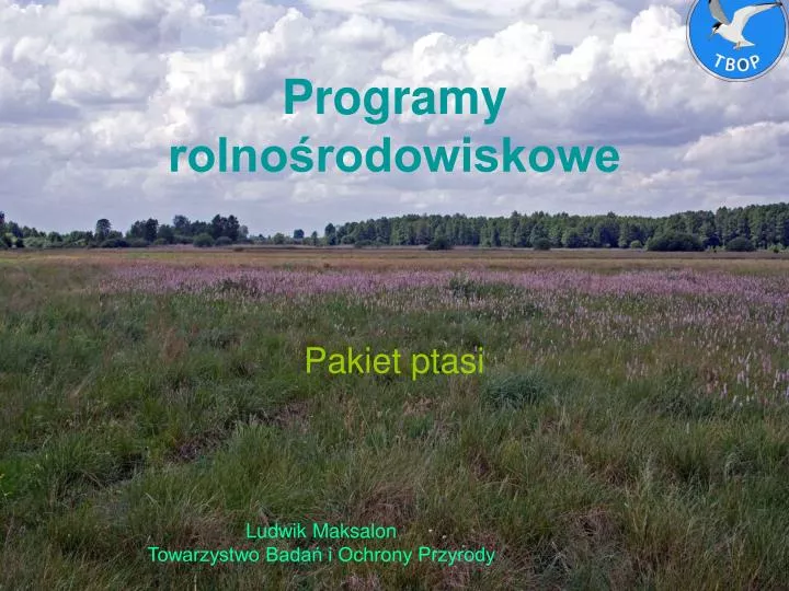 programy rolno rodowiskowe