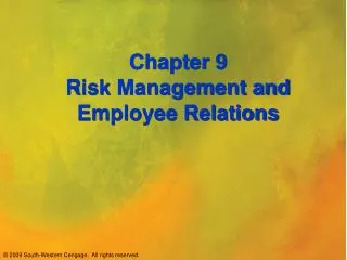 Figure 9-1 Risk Management Components