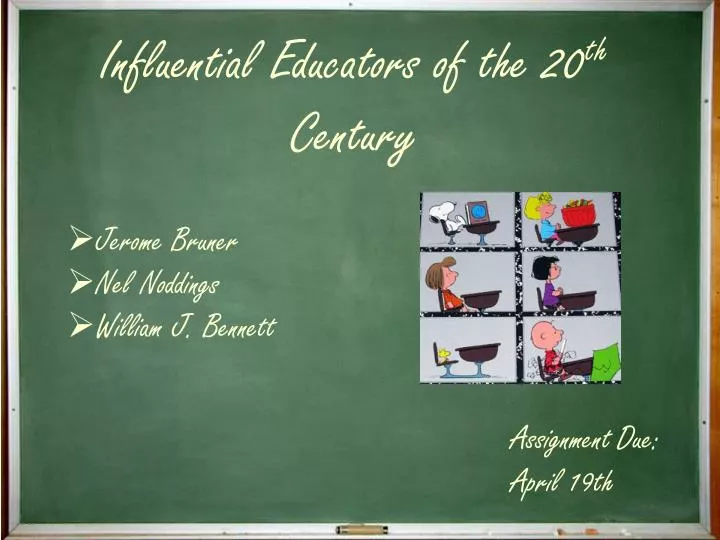 Ppt Influential Educators Of The 20 Th Century Powerpoint Presentation Id5681983 5983