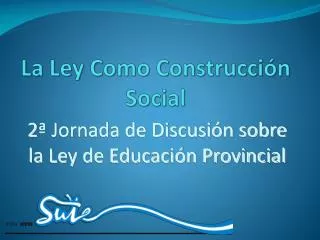 la ley como construcci n social