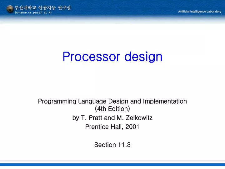 processor design