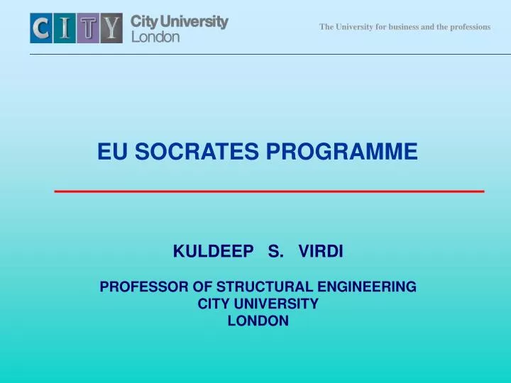 kuldeep s virdi professor of structural engineering city university london