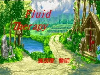 fluid therapy
