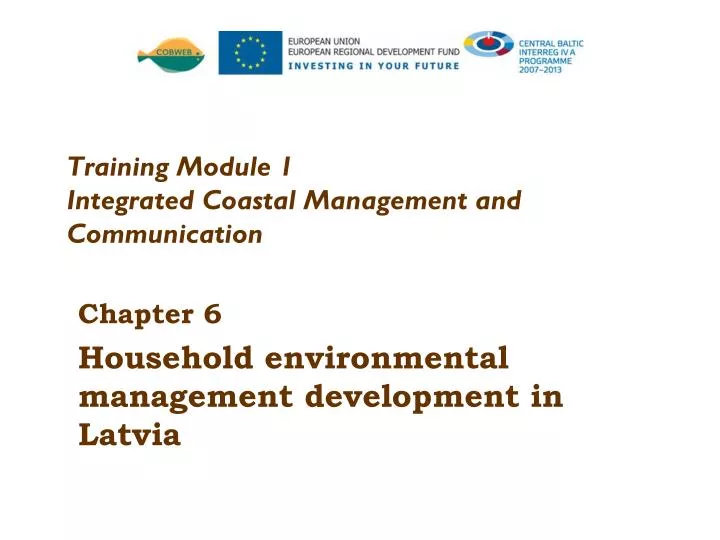 chapter 6 household environmental management development in latvia