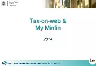 tax on web my minfin