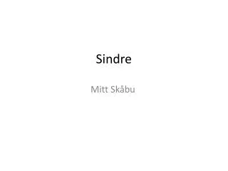 sindre