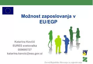 mo nost zaposlovanja v eu egp
