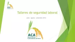 talleres de seguridad laboral