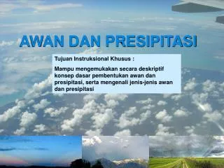 awan dan presipitasi
