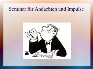 seminar f r andachten und impulse
