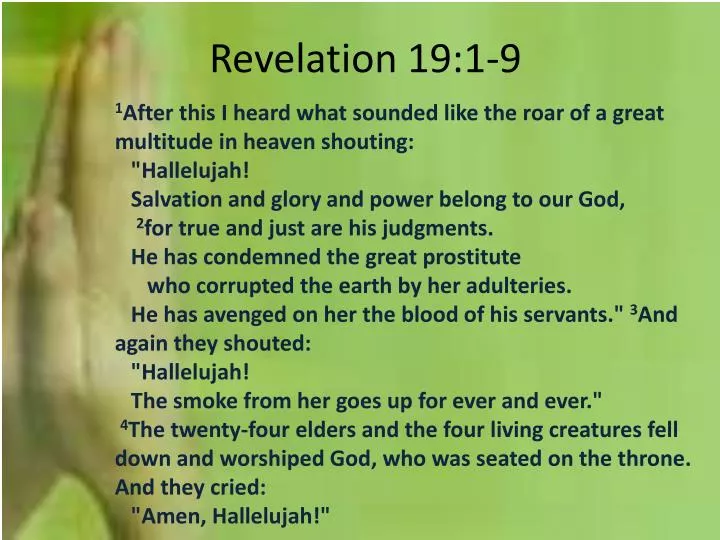 revelation 19 1 9